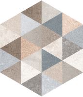 Dlažba Hexagono Fingal, 23x26,6cm, série Rift
