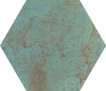 Obklad Hexagon Green 25x29 cm, mat