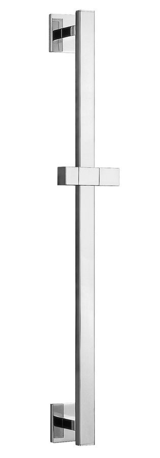Sprchová tyč, posuvný držák, 660mm, chrom