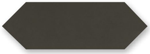 Obklad Cupidón Dark Grey Brillo Liso, 10x30 cm, lesk