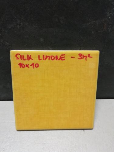 Silk Limone obklad, 10x10cm